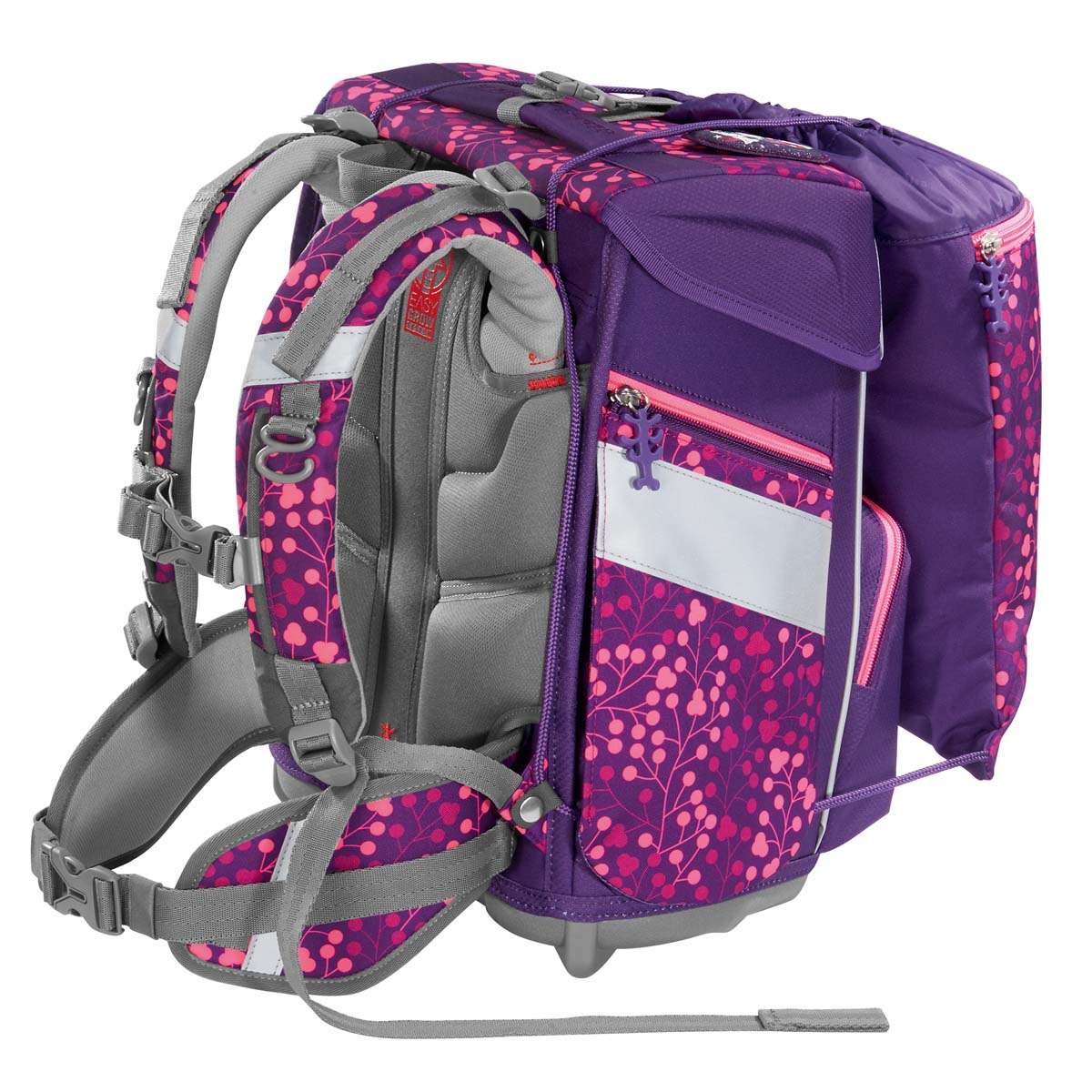 Step by Step Space Shine Schulranzenset 5tlg. Butterfly Night Ina