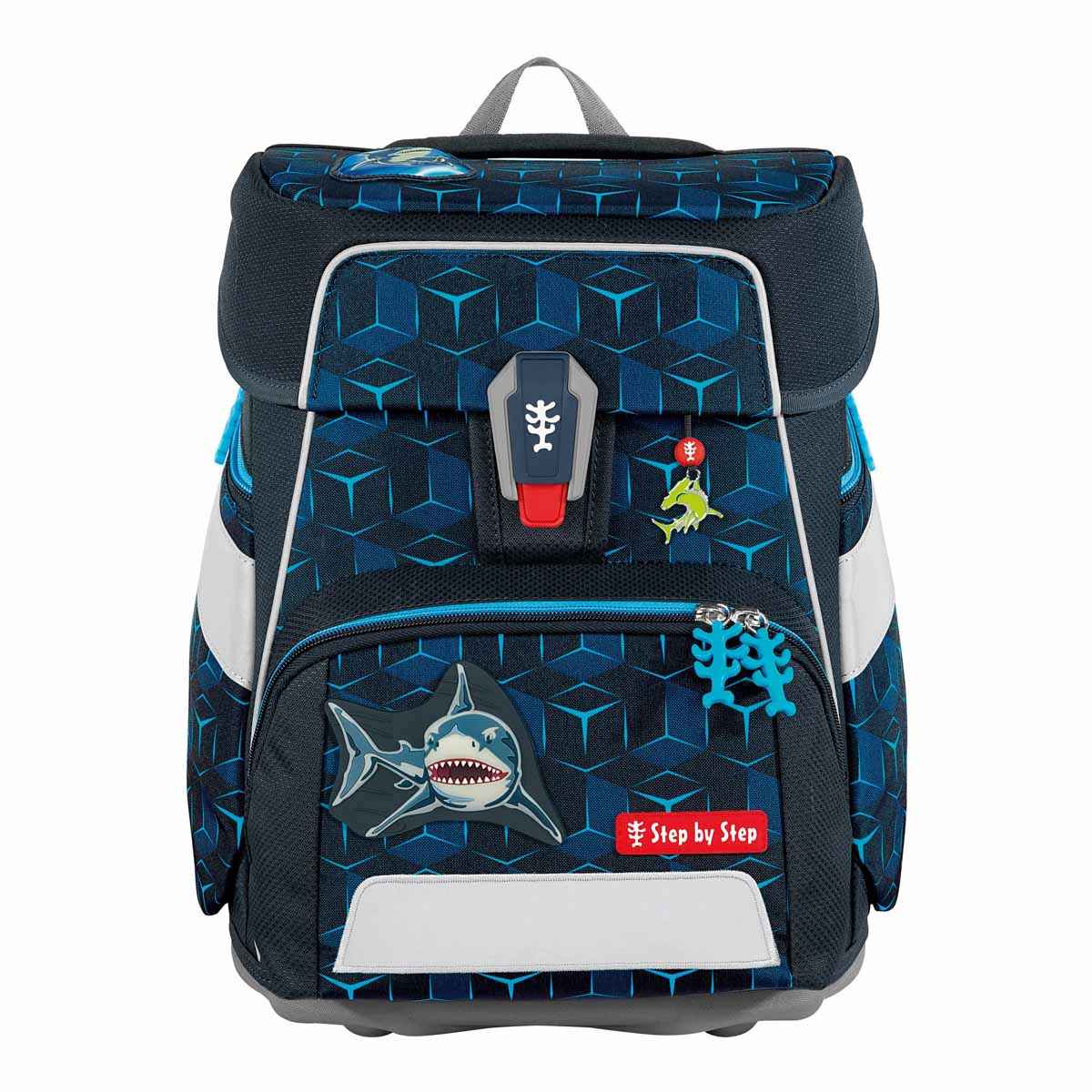 Step by Step Space Shine Schulranzenset 5tlg. Shark Dexter