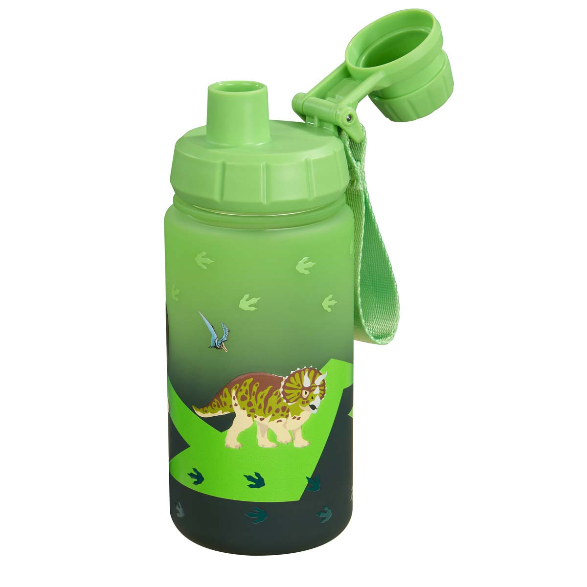 Step by Step Trinkflasche Dino
