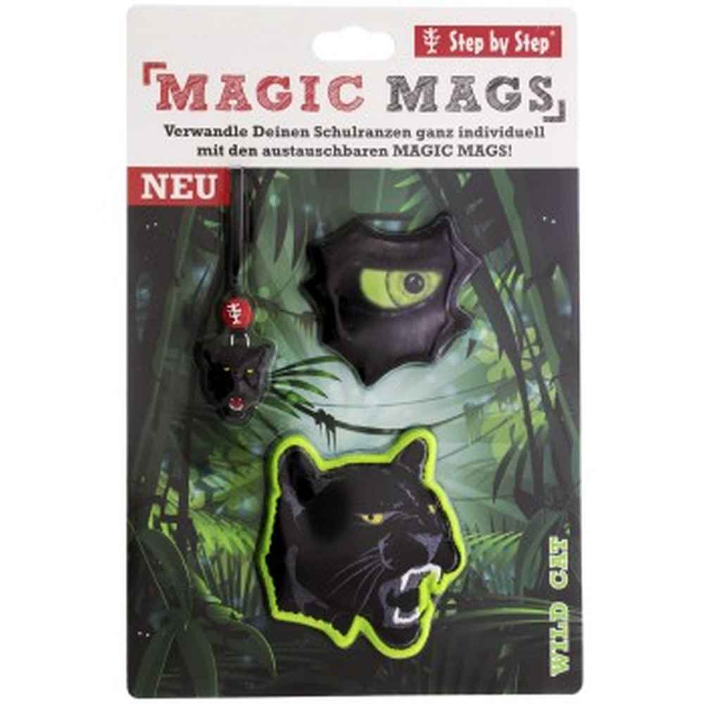Step by Step Magic Mags Wild Cat Chiko