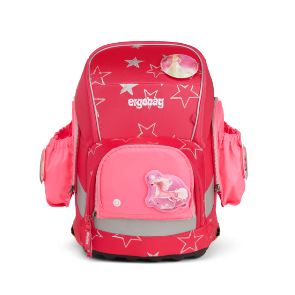 Ergobag Fluo LED Seitentaschen Zip-Set (pink)