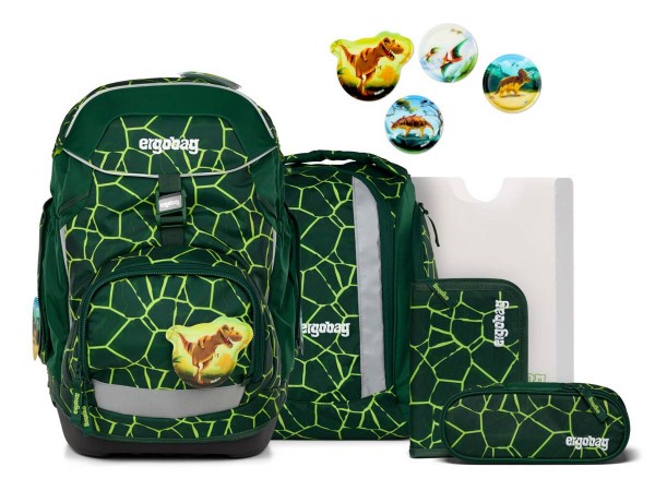 Ergobag Pack Schulrucksack Set 6-teilig BärRex 2025