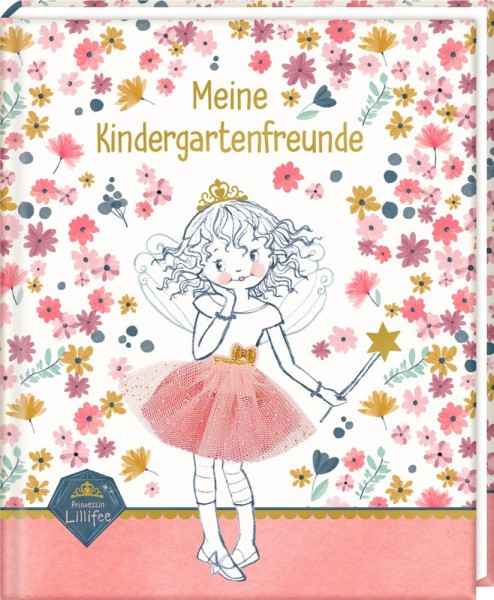 Freundebuch Prinzessin Lillifee - Meine Kindergartenfreunde (pink)