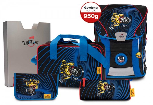 DerDieDas ErgoFlex Vario Schulranzenset 5tlg. Lion Bike