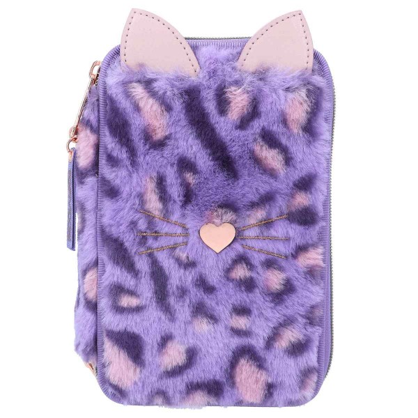 3-fach Federmäppchen Depesche TopModel Lilac Leo Love