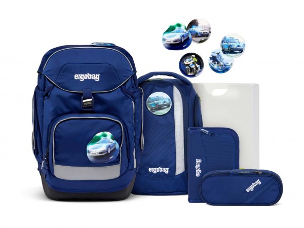 Ergobag Pack Schulrucksack Set 6-teilig Blaulichtbär 2023