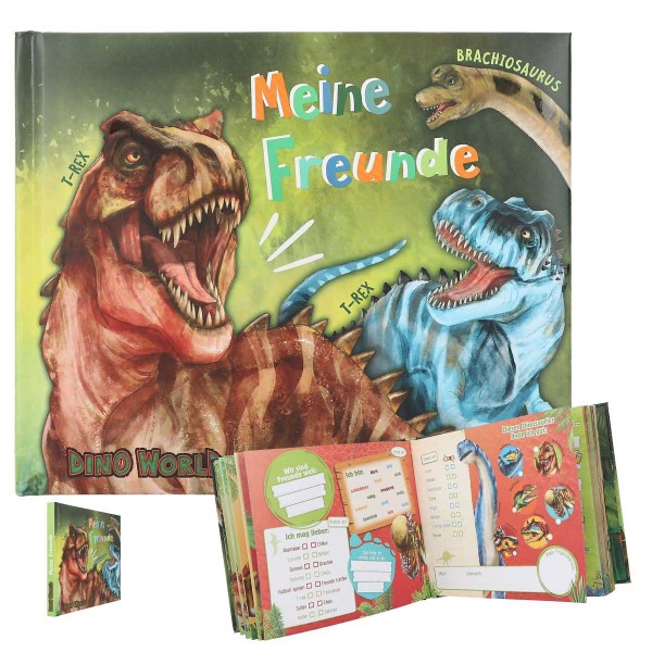 Freundebuch Dino World 12401