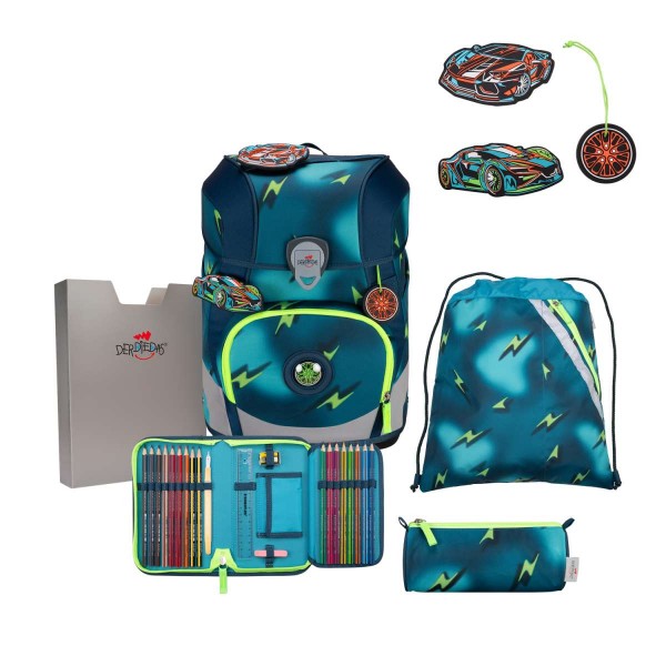 DerDieDas ErgoFlex Tiny Schulranzen-Set Magic Light 5tlg.