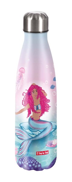 Step by Step Edelstahl Trinkflasche Mermaid Lola