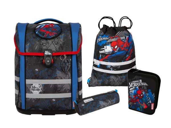 McNeill PERFECTO 5tlg. Schulranzenset Marvel Spider-Man