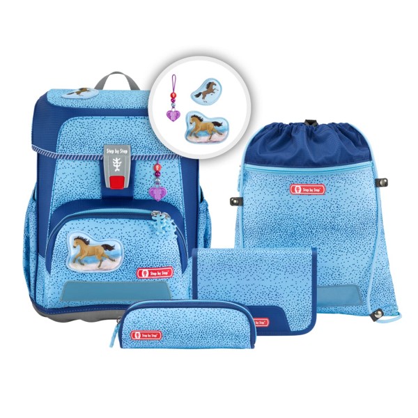 Step by Step Cloud Schulranzenset 5tlg. Wild Horse