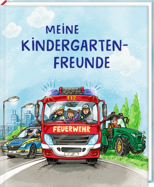 Freundebuch - Meine Kindergartenfreunde (Feuerwehr)