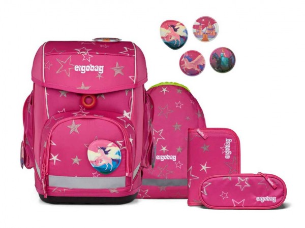 Ergobag Cubo Schulranzenset 5tlg. SternzauBär 2025