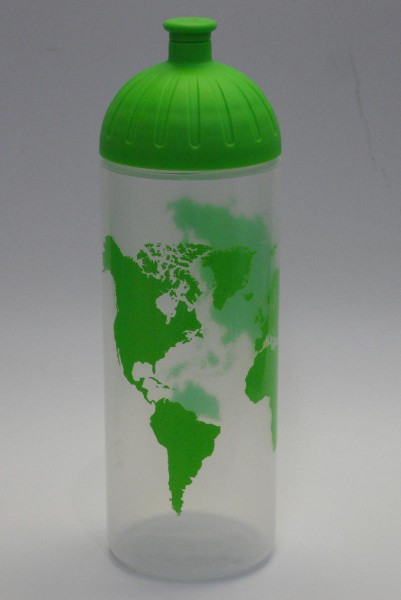 ISYbe Trinkflasche 0,7L Weltkarte
