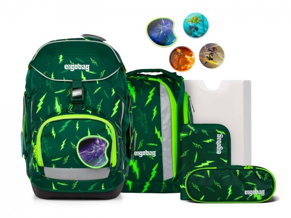 Ergobag Pack Schulrucksack Set 6-teilig Bärtastisch LUMI 2025
