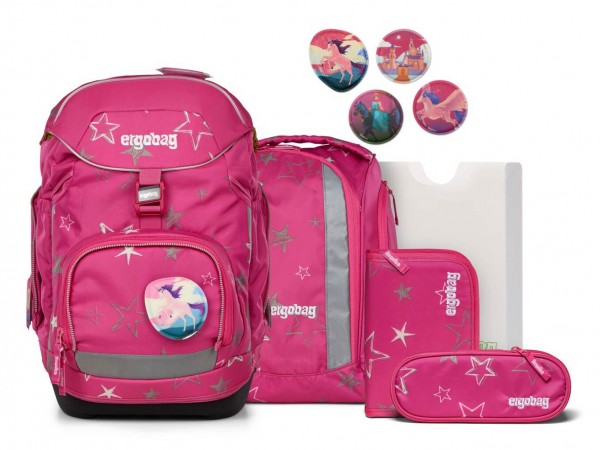 Ergobag Pack Schulrucksack Set 6-teilig SternzauBär 2025