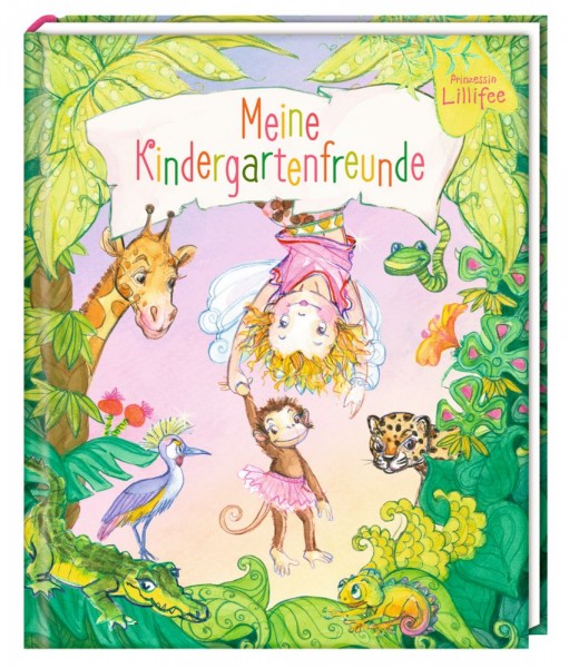 Freundebuch Prinzessin Lillifee - Meine Kindergartenfreunde (grün)